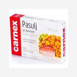 Carnex - Hvide bnner med bacon 400gr