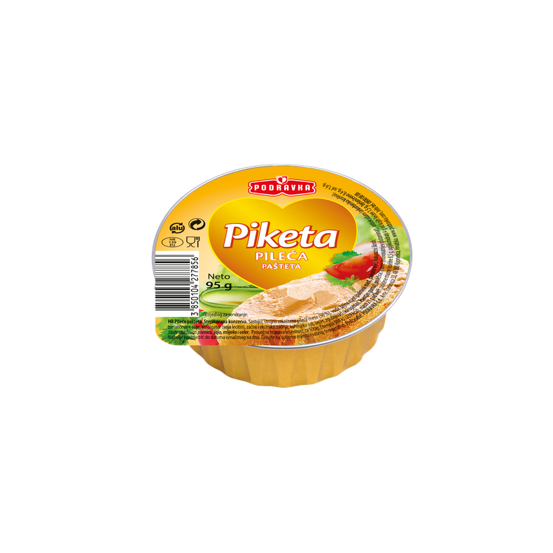 Podravka -  Piketa Kyllingepostej 95gr