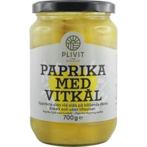 Plivit - Pebergrugt med hvidkl fyld 700gr
