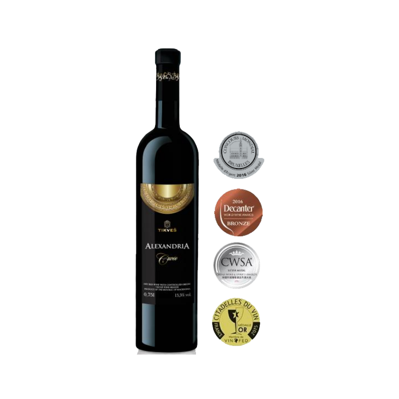 Tikves - Alexandria Cuve - rdvin 0,75