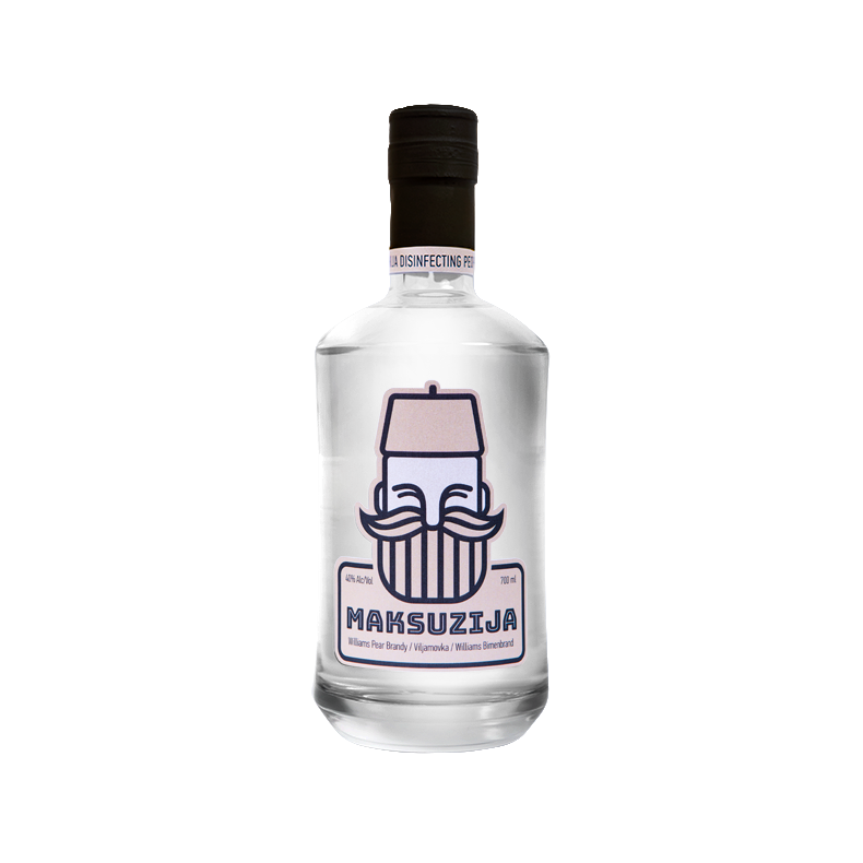 Maksuzija - Vilja - William pear brandy 40% - 0,7l